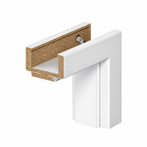Toc reglabil PORTA SYSTEM, uși duble, finisaj Portadecor