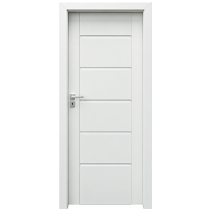 Ușa Porta Doors, VERTE PREMIUM E.5, Alb Premium UV